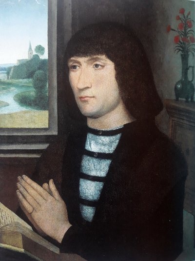 Retrato de un hombre de Hans Memling
